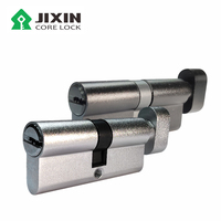 Cylindre de serrure de porte de sécurité domestique économique 60 65 70 mm avec clés sans clé et dos de 50mm