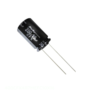 Condensateur traversant à trous originaux en aluminium 400V POLAR 4.7 uF 400CFX4R7MEFC10X16 - Product Image 1