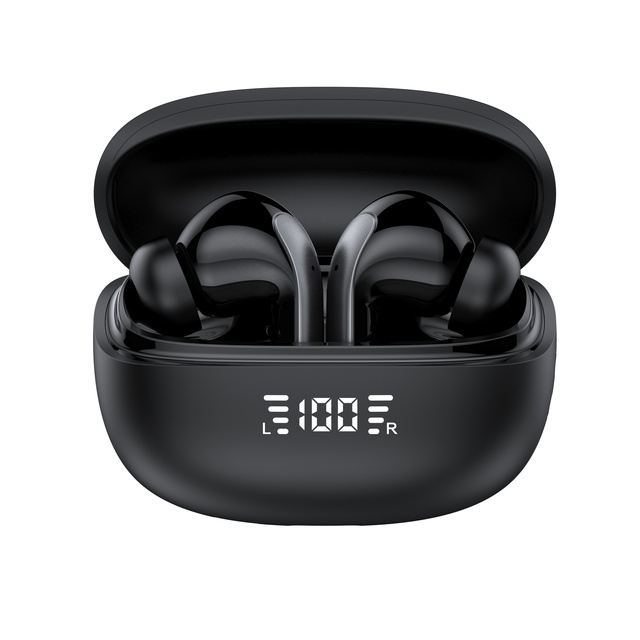 Wholesale High Quality In-Ear TWS Earbuds Wireless Charging Digital Display JL Chip ENC Noise Cancellation IPX3 Waterproof 20