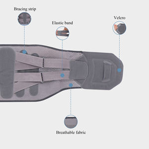 Sabuk Penyangga Punggung Bawah Berkualitas Tinggi Desain Inovatif Premium Penyangga Tulang Belakang Bawah Peralatan Terapi Fisik Optimal untuk Pinggang - Product Image 4