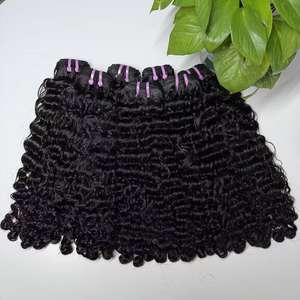 Grossiste Fournisseur de Cheveux Bruts Cambodgiens en Vrac, Tissage Papillon, Prise en Charge de la Personnalisation, Lots de Cheveux Bouclés Birmans - Product Image 1