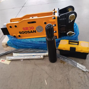 Martillo hidráulico de tipo superior SOOSAN SB30 con características estándar incluidas y un mes de garantía - Product Image 1