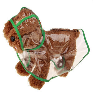 Fournitures pour animaux de compagnie Chien Imperméable Mode EVA <span class=keywords><strong>Poncho</strong></span> En Plastique Transparent <span class=keywords><strong>Teddy</strong></span> Petit et Moyen Chien Nouveau Voyage pour Enfants En Plein Air Étanche - Product Image 5