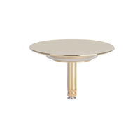 Bouchon de vidange universel réglable pour lavabo de salle de bain 72 mm, bouchon à clic pop-up pour les drains de lavabo