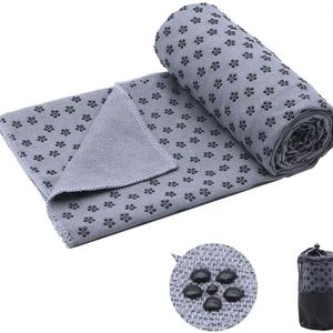 Serviette de sport personnalisée en microfibre tie-dye pour Pilates, Reformer et Hot Yoga – Vente en gros, haute qualité, rafraîchissante - Product Image 1