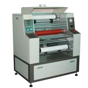 Mesin Laminating Rol Panas Manual Kebisingan Rendah Laminating Film Kering PCB dengan Fungsi Pembersihan Debu