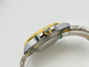 อัพเกรดลูกปัดเรืองแสง ออกแบบให้เข้ากับดีไซน์แบบฝัง พร้อมคริสตัลทรงโค้งมน นาฬิกาจักรกลผู้ชาย - Product Image 3