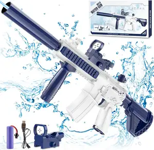مسدس المياه الكهربائي السريع المميز الراقي الأوتوماتيكي الدقيق للتوصيل السريع من Songkran، ألعاب الأطفال الصيفية للاستخدام الخارجي من EPT