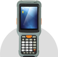 Rakinda - Colector de Datos Móvil Android de 3.5 Pulgadas con Escáner de Código de Barras PDA y Distancia de Lectura de 0.15 a 15 Metros