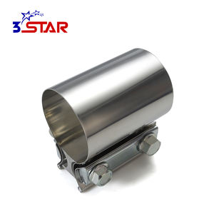 Klem Lap Band baja tahan karat 304 Universal performa tinggi untuk pipa knalpot sistem pembuangan - Product Image 6