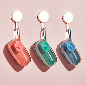 Dispensador de jabón, cepillo exfoliante, limpiador para platos, fregadero, sartén, olla, cepillo de limpieza para baño, ducha, fregadero, alfombra, suelo - Product Image 4