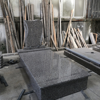 Monument funéraire moderne de pierres tombales et de mausolée de granit de style européen personnalisé