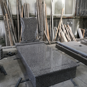 Monument funéraire moderne de pierres tombales et de mausolée de granit de style européen personnalisé - Product Image 4