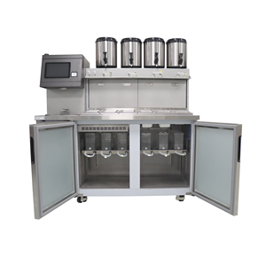 OEM ODM Stock disponible en usine Fonctionnement à une touche Équipement pour thé à bulles Théière <span class=keywords><strong>Boba</strong></span> Machine automatique pour lait, jus, café - Product Image 3