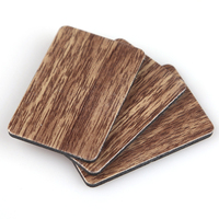 Panneaux composites en aluminium à motif de pierre de marbre de 3mm d'épaisseur