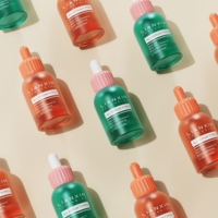 Flacon compte-gouttes en verre coloré de luxe de 30 ml, flacon compte-gouttes pour sérum à la vitamine C, soin de la peau, huile pour le visage, emballage cosmétique
