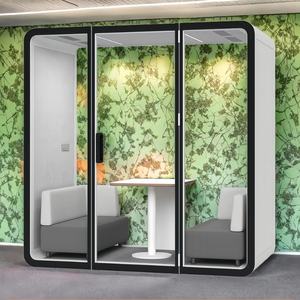 <span class=keywords><strong>Casa</strong></span> pequeña para oficina inteligente, contenedor prefabricado de manzana portátil moderno para oficina - Product Image 6