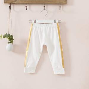 Nuevo Diseño de Conjunto Deportivo de Camiseta y Pantalones Blancos Lisos para Niños en Taobao - Product Image 5