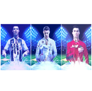 Póster Lenticular 3D con Diseño Innovador <span class=keywords><strong>de</strong></span> Jugador <span class=keywords><strong>de</strong></span> Fútbol, Imagen 3D <span class=keywords><strong>de</strong></span> <span class=keywords><strong>Messi</strong></span> y Ronaldo para Decoración <span class=keywords><strong>de</strong></span> Pared - Product Image 5