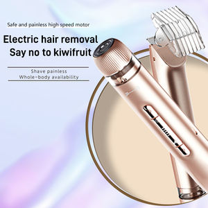 Depiladora Eléctrica 2 en 1 para Mujer, Recortadora de Bikini de Doble Cabezal, Resistente al Agua IPX7, Maquinilla Eléctrica Recargable de Doble Cabezal para Mujer - Product Image 3