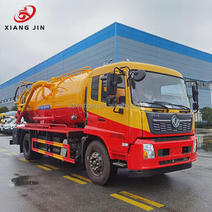 <span class=keywords><strong>Dong</strong></span> Feng 6ウィーラー下水吸引トラックディーゼル燃料真空ポンプ付きスラッジタンク自動変速機 - Product Image 1
