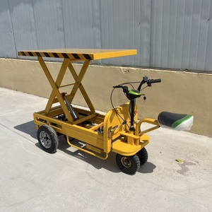Plataforma Elevadora de Grado Industrial - Alta Estabilidad, Ajuste de Altura Personalizado y Neumáticos de Goma Resistentes - Product Image 6