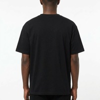 T-shirt Homme Oversize à Épaules Tombantes, Coupe Boxy, Impression Numérique Personnalisée OEM de Haute Qualité, Tissu Lourd, Style Streetwear