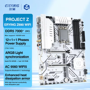 Erying z690 ATX Bo mạch chủ DDR5 Wi-Fi 5 ac9560 lga1700 argb hỗ trợ 14th/13th/12th CPU M.2 pciex16 4.0 Intel <span class=keywords><strong>sata</strong></span> máy tính để bàn mới - Product Image 4