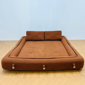 Sofá seccional YILISTAR, sofá cama convertible multiusos compresible para sala de estar y dormitorio, cama plegable para espacios pequeños - Product Image 2