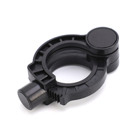 Étiquette de sécurité rigide réutilisable de type menottes pour bouteilles, avec aimant ABS RF EAS à diamètre réglable, force magnétique 4500/8500GS