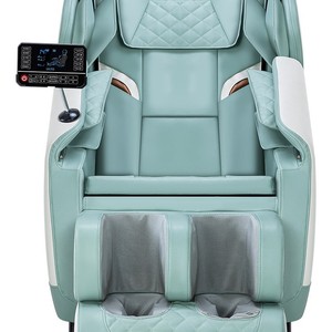 Ahmee <b>Smart</b> Massage Chair Railless Full Body Multi Point Massage Home Use Green - Product Image 3