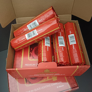 Carbón para Hookah Alpha de Alta Calidad de 40 mm, Proporciona una Larga Duración de Combustión, Calor Estable y <span class=keywords><strong>Humo</strong></span> Limpio - Product Image 2