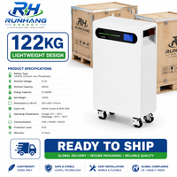 Système ESS intelligent empilable LiFePO4 51,2 V 314 Ah intégré avec BMS de protection complète prêt à l'emploi