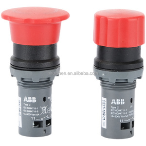   ปุ่มกดเห็ดแดงขนาด 30 มม. รุ่น 1SFA619500R1041 ปุ่มฉุกเฉิน CE3T-10R-01 ปุ่มหยุดฉุกเฉิน - Product Image 2