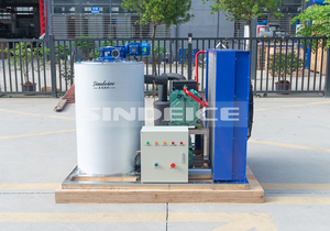 Ice Flake Máy Phân phối tuyết Flake máy nước đá 2.5t Flake máy nước đá sindeice Nhà máy cung cấp để bán - Product Image 4