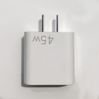 Chargeur fiable GaN avec prise US, super charge rapide 45W PD 3.0 Type C avec certificats ETL, sécurité pour iPhone