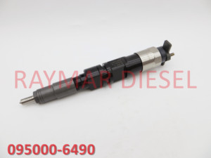Iniettore di carburante Diesel Common Rail originale 095000-6490 per John D 6068 e 4045 RE529118, RE546781, RE524382, SE501926 - Product Image 3