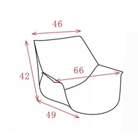 FC-D136 italien minimaliste moderne maison salle à manger chaise nordique lumière luxe Style incurvé contreplaqué courbé conseil meubles de maison