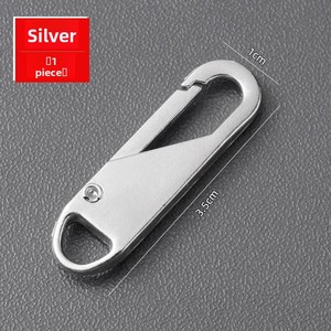 Tirette de <span class=keywords><strong>fermeture</strong></span> <span class=keywords><strong>éclair</strong></span> universelle détachable pour travaux d'aiguille, tête de remplacement pour vêtements, sacs, kit de réparation DIY, accessoires de couture - Product Image 6