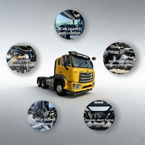 プレミアムSITRAK C7Hトラクタートラック 中古ディーゼルトラクタートラックヘッド 4x2 業務用ユニバーサルトラクターキャブ - Product Image 6