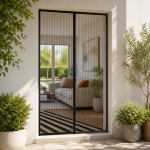 <span class=keywords><strong>Mosquitera</strong></span> Magnética Plegable Ecológica, Malla Antimosquitos Adhesiva para Puerta, Hazlo Tú Mismo, para el Hogar - Product Image 2