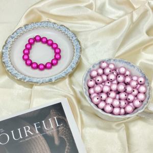 4-20mm sihirli boncuk plastik akrilik yuvarlak 3D Illusion mucize işık halka boncuk takı yapımı için - Product Image 6