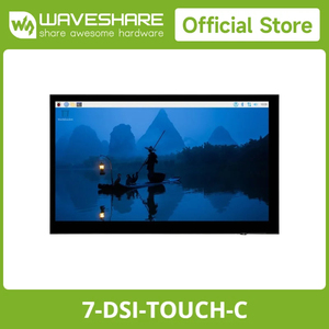 Écran tactile capacitif DSI Waveshare 7 pouces pour Raspberry Pi, panneau IPS 1024x600, 5 points de contact, prend en charge la réglage du rétroéclairage K671 - Product Image 3