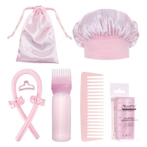 Set de Peinado WanTNe Princess Pink de 9 Piezas, Herramientas de Cuidado y Peinado del Cabello para la Población en General - Product Image 1