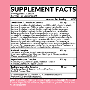 Capsules de probiotiques à succès avec complexe prébiotique pour une absorption améliorée des nutriments, 100 milliards d'UFC - Product Image 2