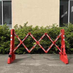 Nuova recinzione espandibile sicurezza barricata traffico sicurezza stradale barriera scorrevole <span class=keywords><strong>Guardrail</strong></span> portatile a scomparsa - Product Image 2