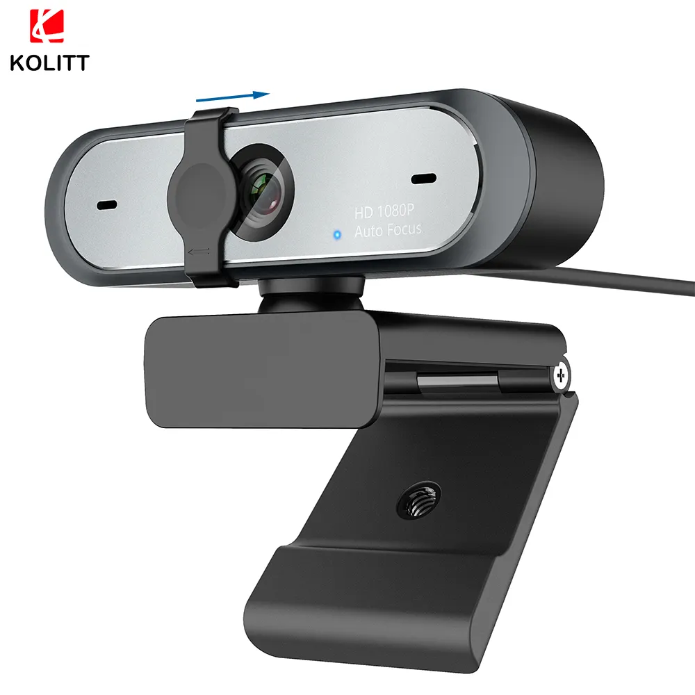 2021 Whole sale High Definition Rotatable Webcams 1520P 80 degree viewing 2K Web Camera for PC webconference