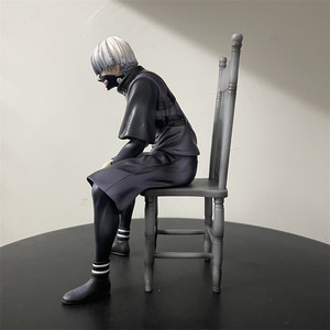 Chaise de 17 cm Tokyo Ghoul Cool Mask Nouvelle figurine de <span class=keywords><strong>manga</strong></span> de dessin animé Statue Figura PVC Figurine d'anime Jouets Cadeau - Product Image 5