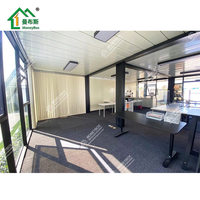 2023 Produits tendance Chine 20ft Mobile Flat Pack Préfabriqué Luxe Salon Maison en conteneur à 2 étages