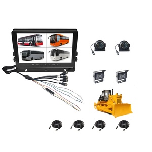 10.1-inch màn hình cảm ứng 4CH đảo ngược máy ảnh DVR màn hình <span class=keywords><strong>USB</strong></span> TF thẻ nâng cấp <span class=keywords><strong>Side</strong></span> View sao lưu xem đêm chia xe màn hình - Product Image 1